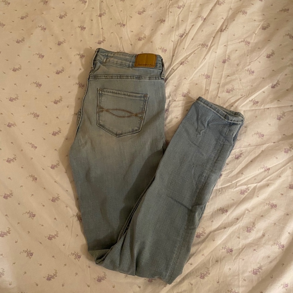 A&F super skinny jeans